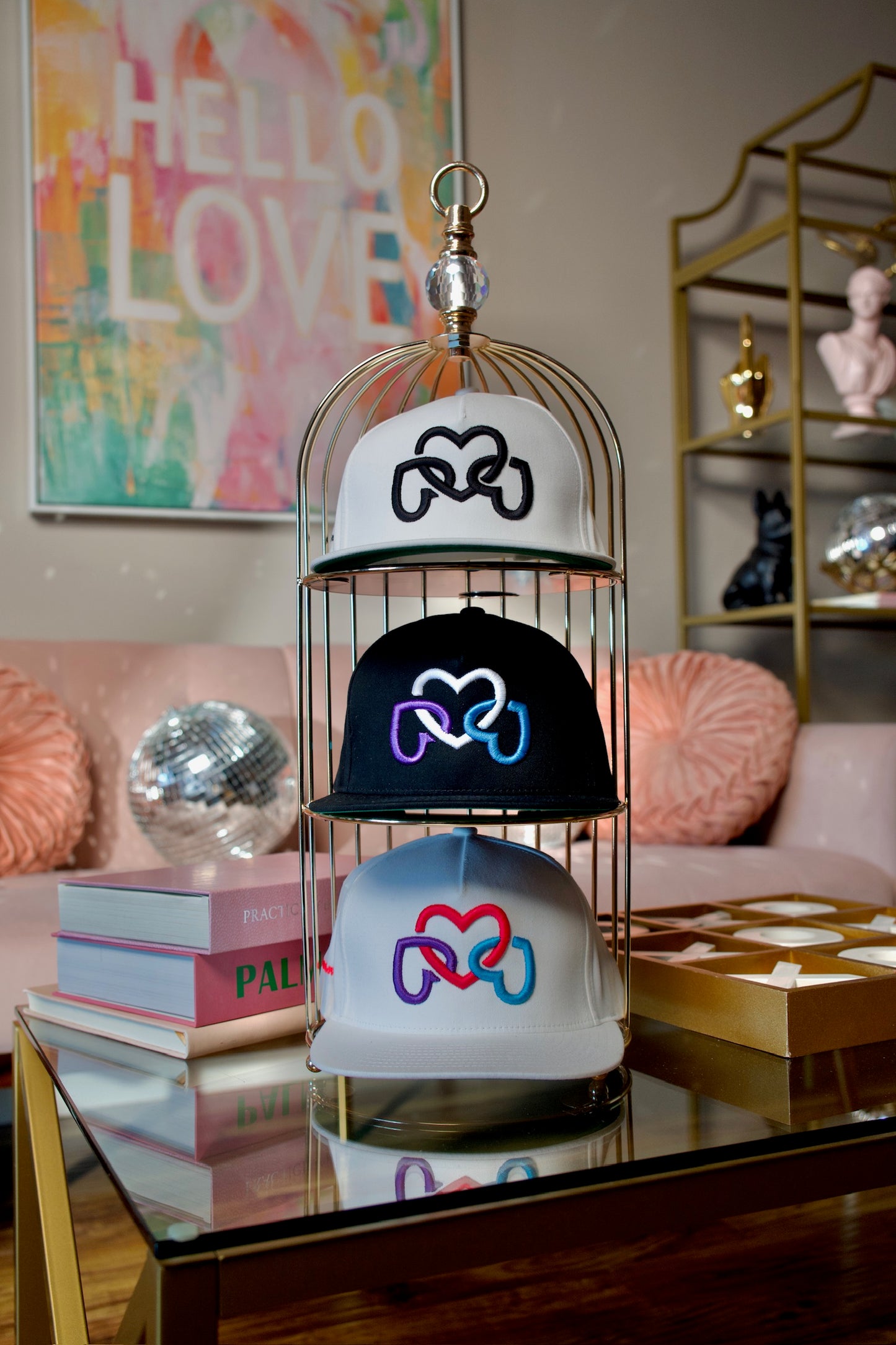 Liberate Love Multi Color Flat Bill Cap - Liberate Love