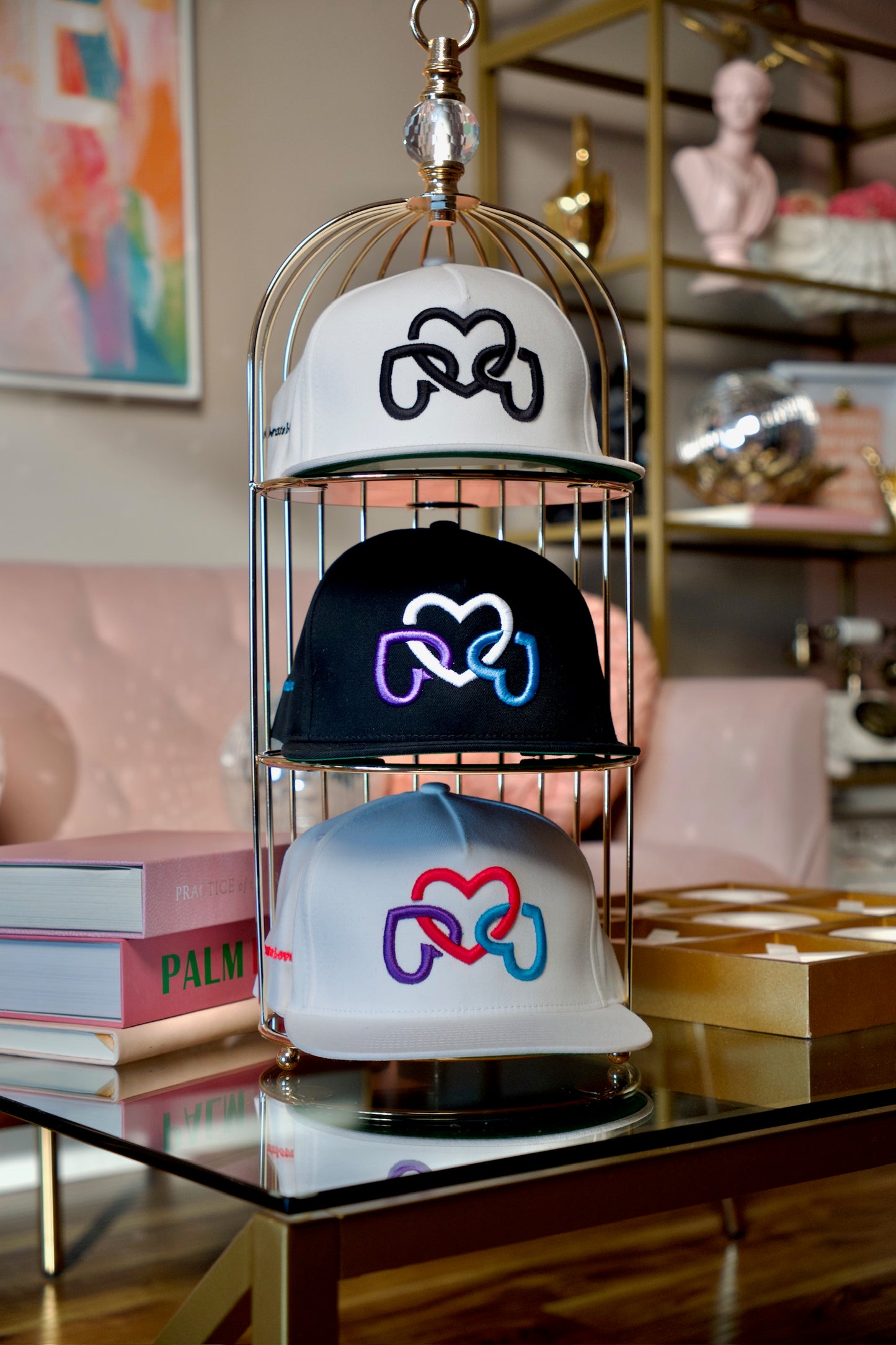 Liberate Love Multi Color Flat Bill Cap - Liberate Love