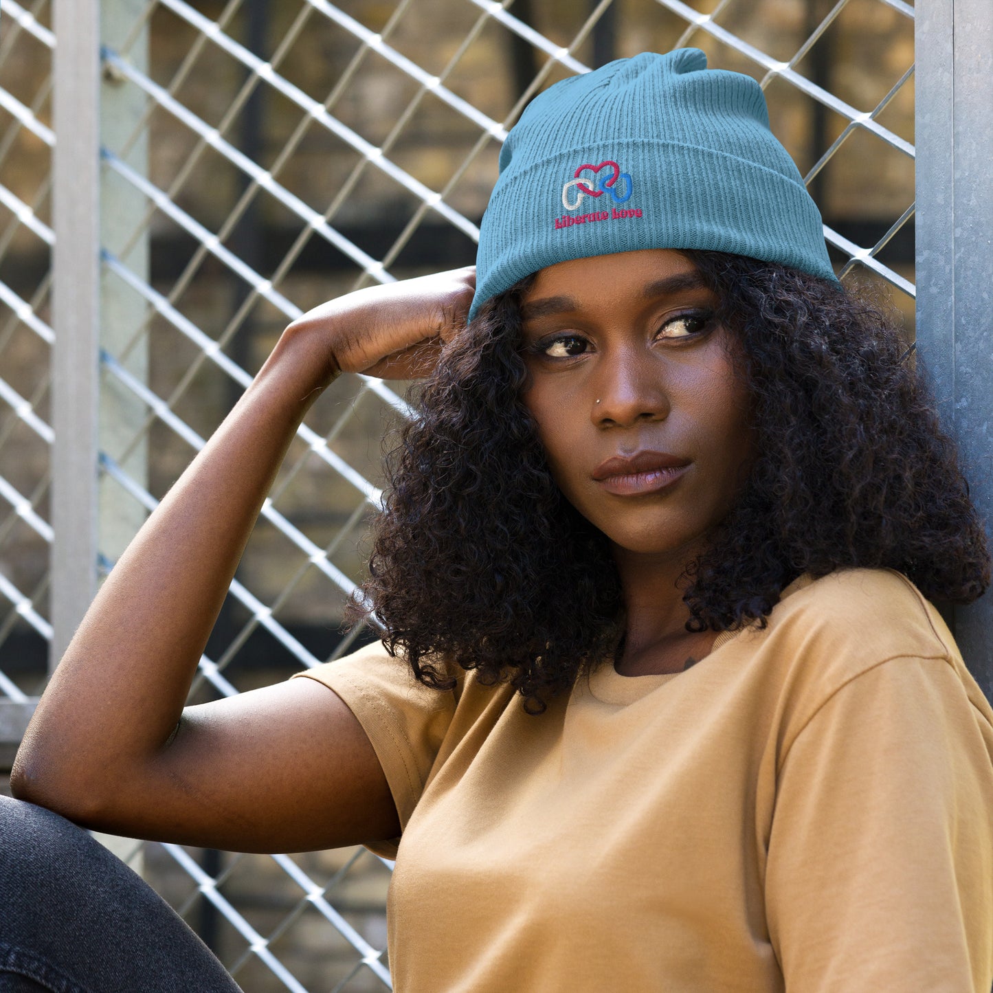 Liberate Love Organic Ribbed Beanie - Liberate Love