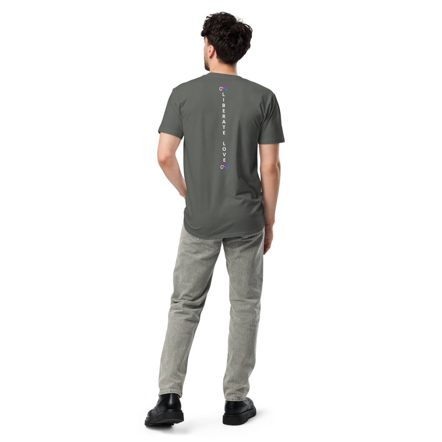 Liberate Love Unisex Premium T-Shirt (Black) - Liberate Love