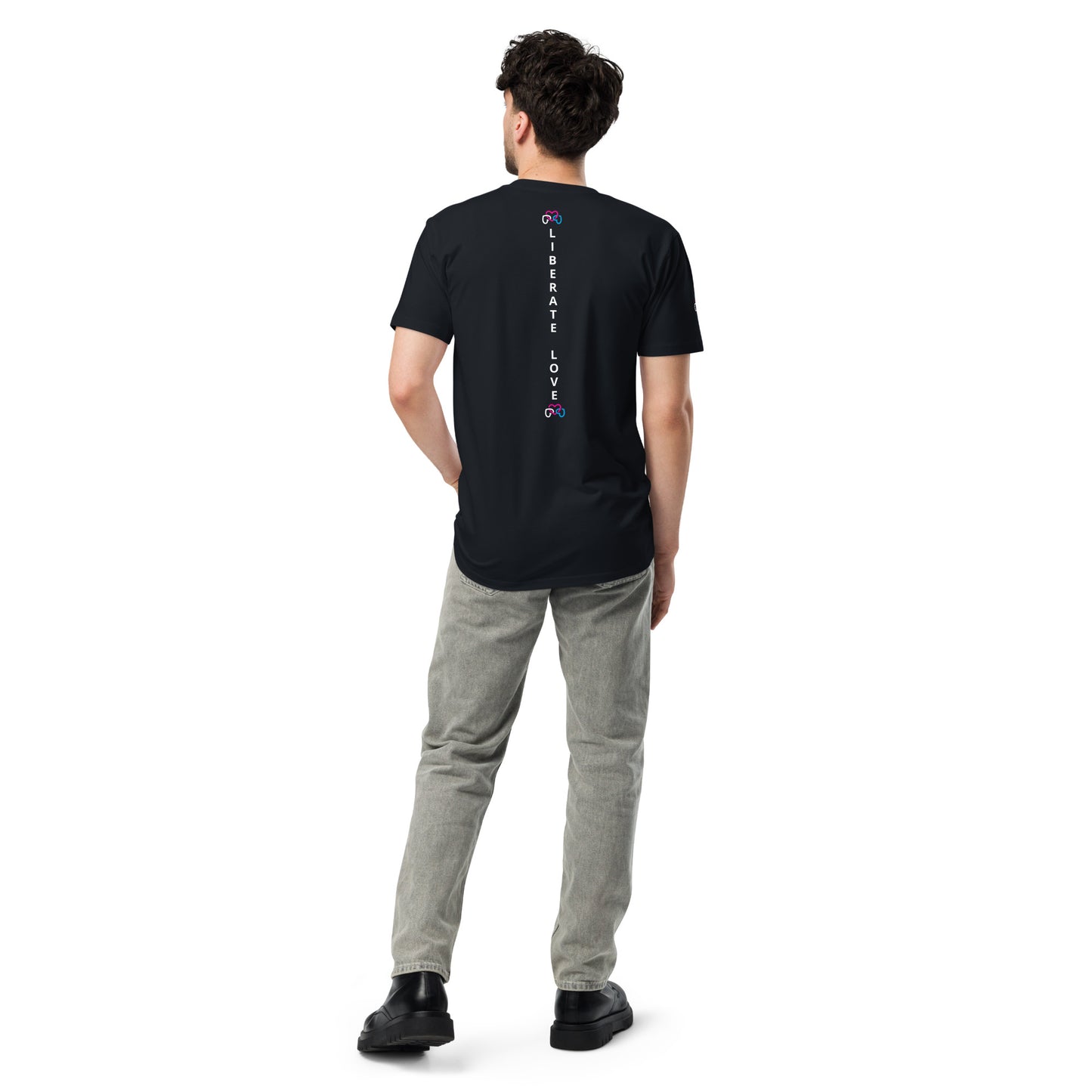 Liberate Love Unisex Premium T-Shirt (Black) - Liberate Love